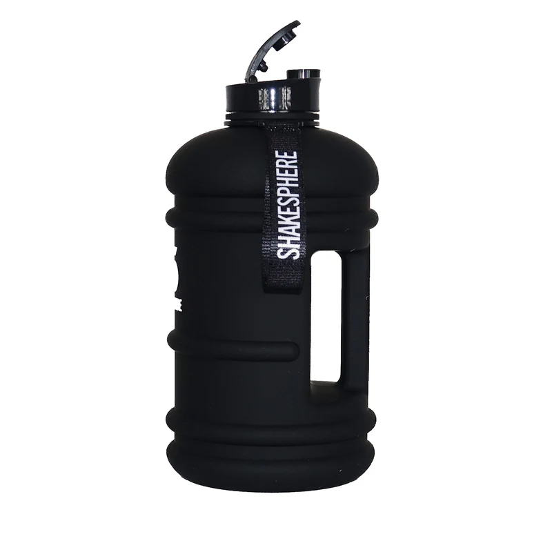 Hydration Jug 2.2L Matte Black/White Logo