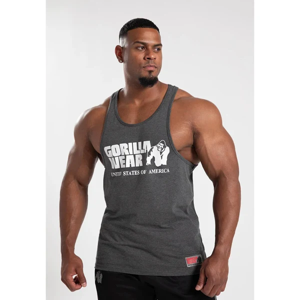 Gorilla Wear CLASSIC TANK TOP, Dark Grey