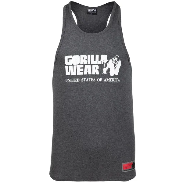 Gorilla Wear CLASSIC TANK TOP, Dark Grey