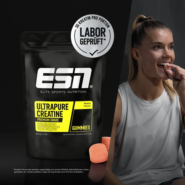 ESN ULTRAPURE CREATINE GUMMIES, 120