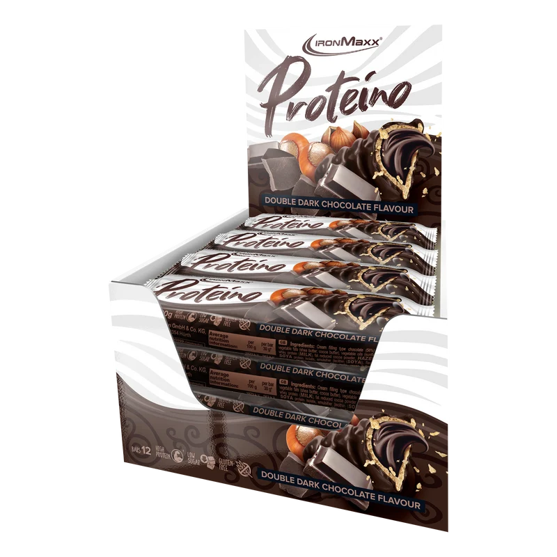 Proteino (12x30g) - Double Dark Chocolate