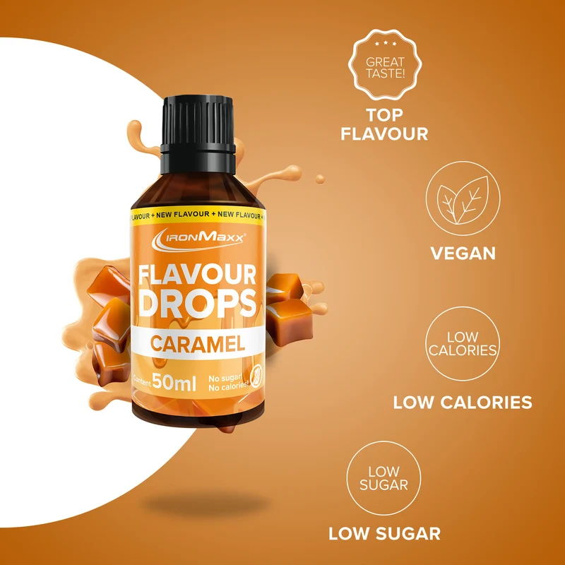 Flavour Drops (50ml) - Karamell