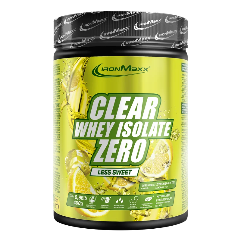 Clear Whey Isolate ZERO (400g) - "Less sweet" Lemon Ice Tea
