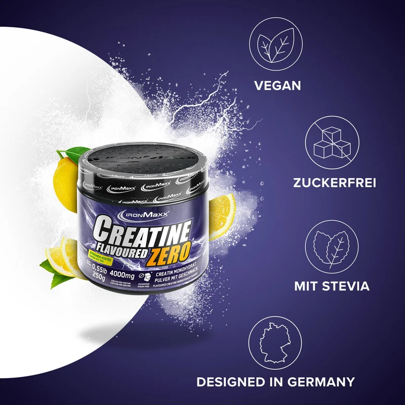 Creatine Flavoured Zero (250g) - Lemon Ice Tea