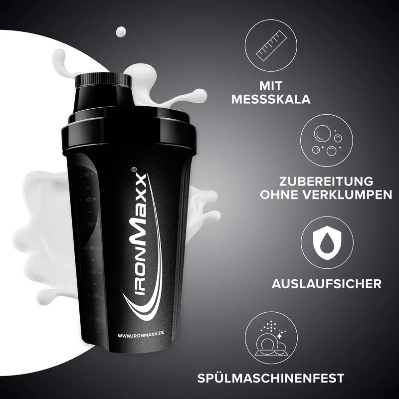 Shaker (700ml) - Schwarz
