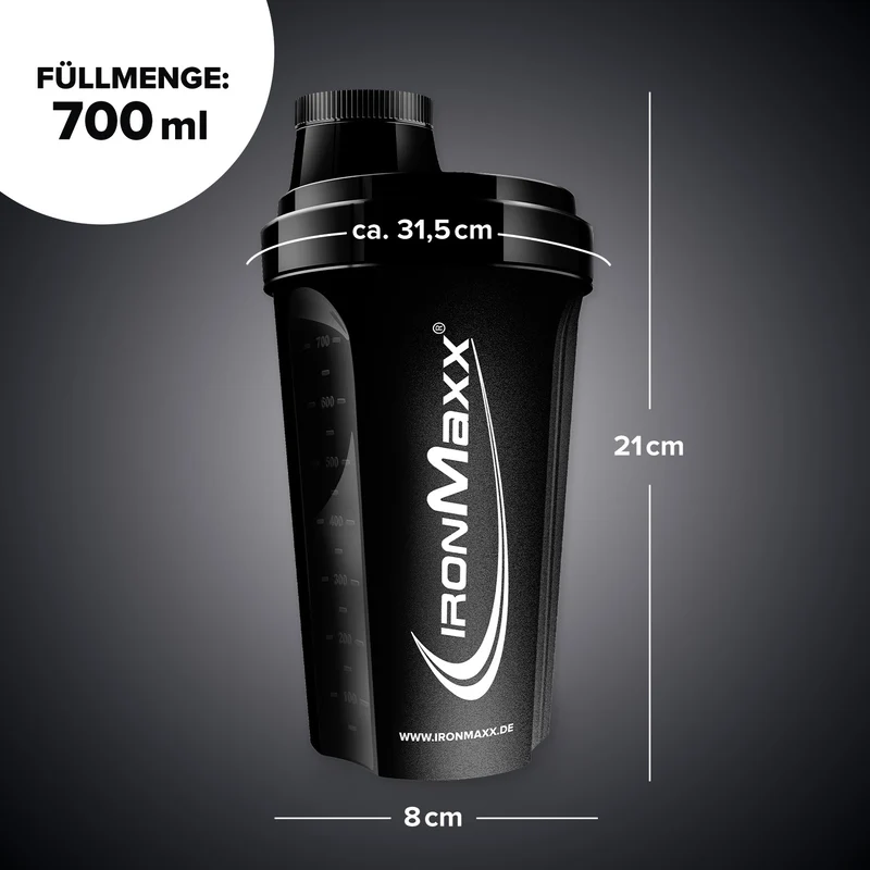 Shaker (700ml) - Schwarz