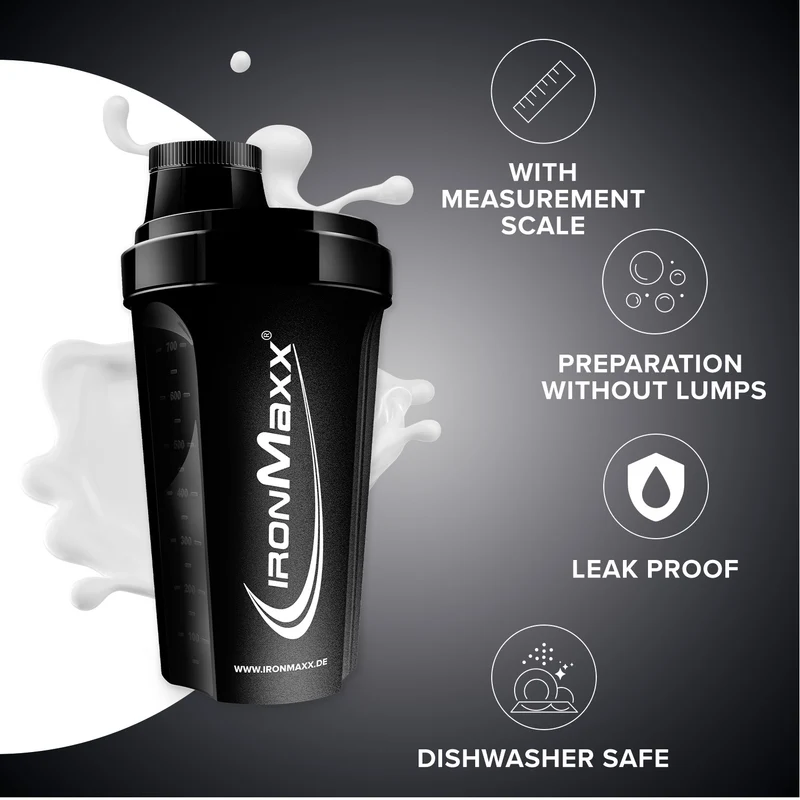 Shaker (700ml) - Schwarz