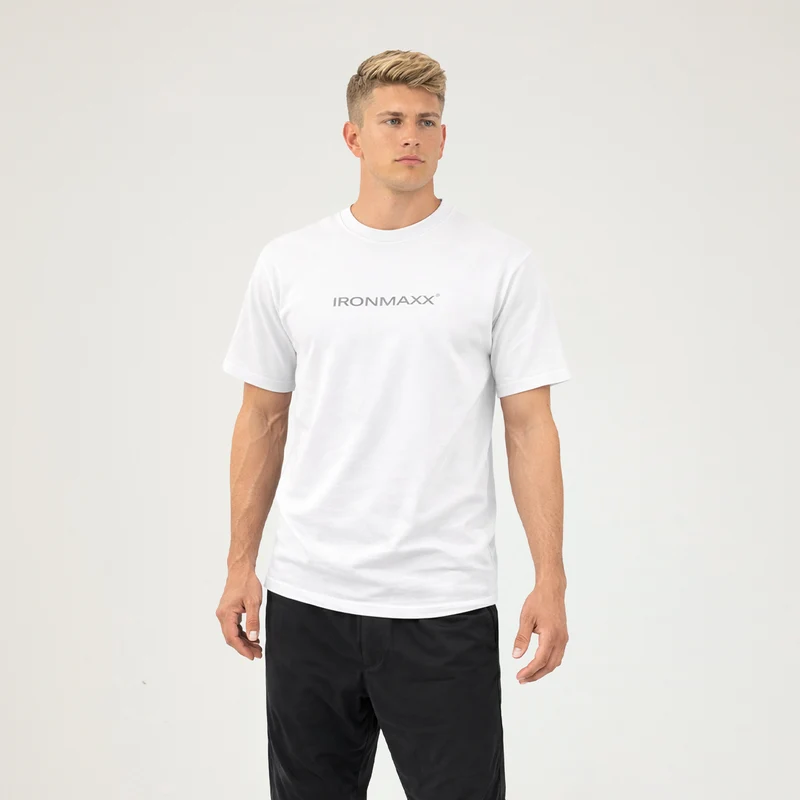 T-Shirt Herren Weiß - Herren XL