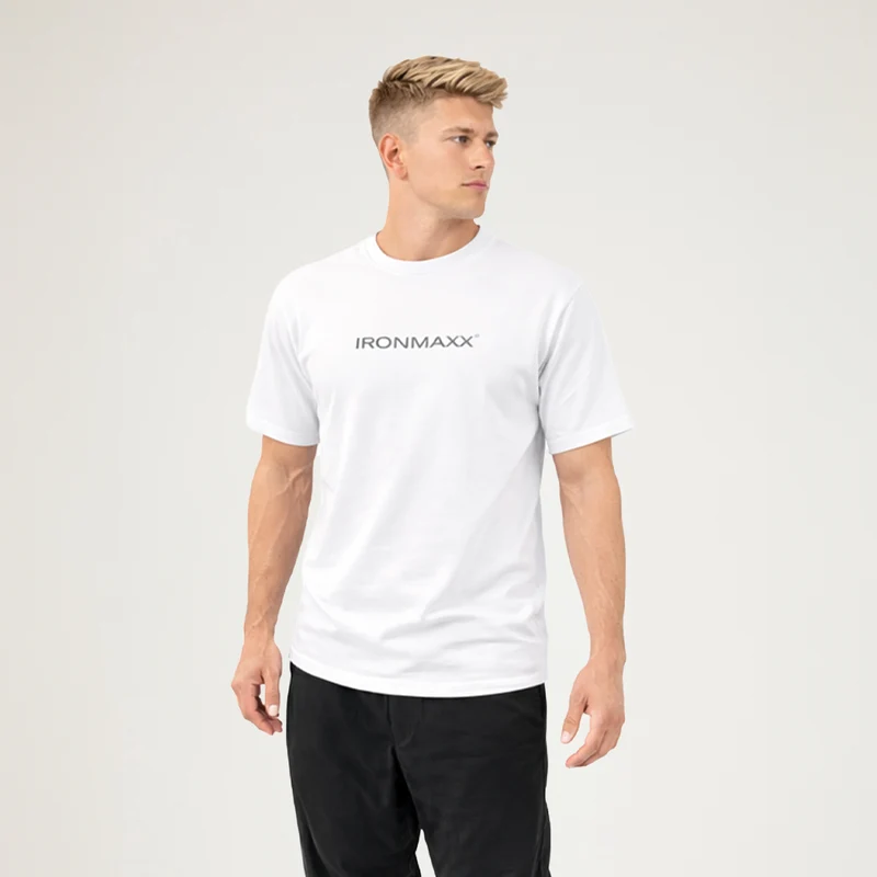 T-Shirt Herren Weiß - Herren XL