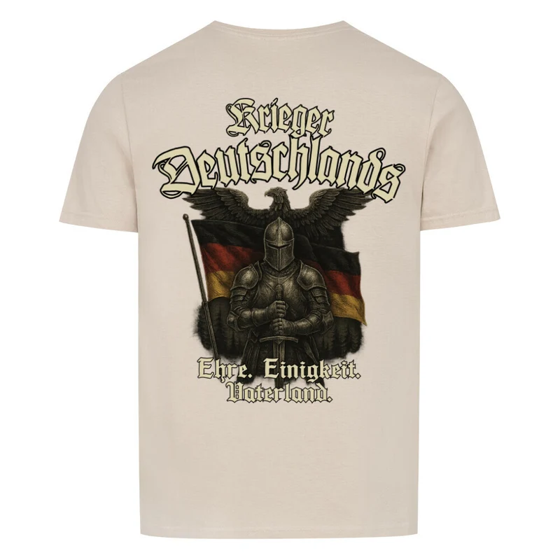 Krieger Deutschlands - Basic Shirt Unisex Backprint