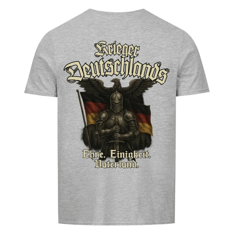 Krieger Deutschlands - Basic Shirt Unisex Backprint