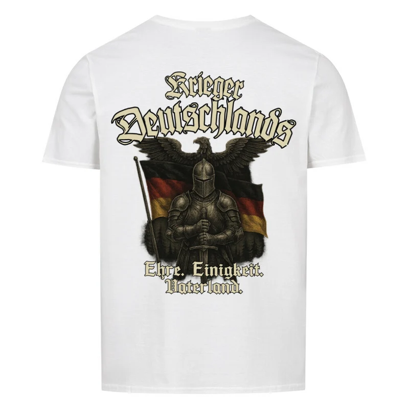Krieger Deutschlands - Basic Shirt Unisex Backprint