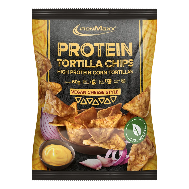 Protein Tortilla Chips 1.0 (60g) - Vegan Cheese Style
