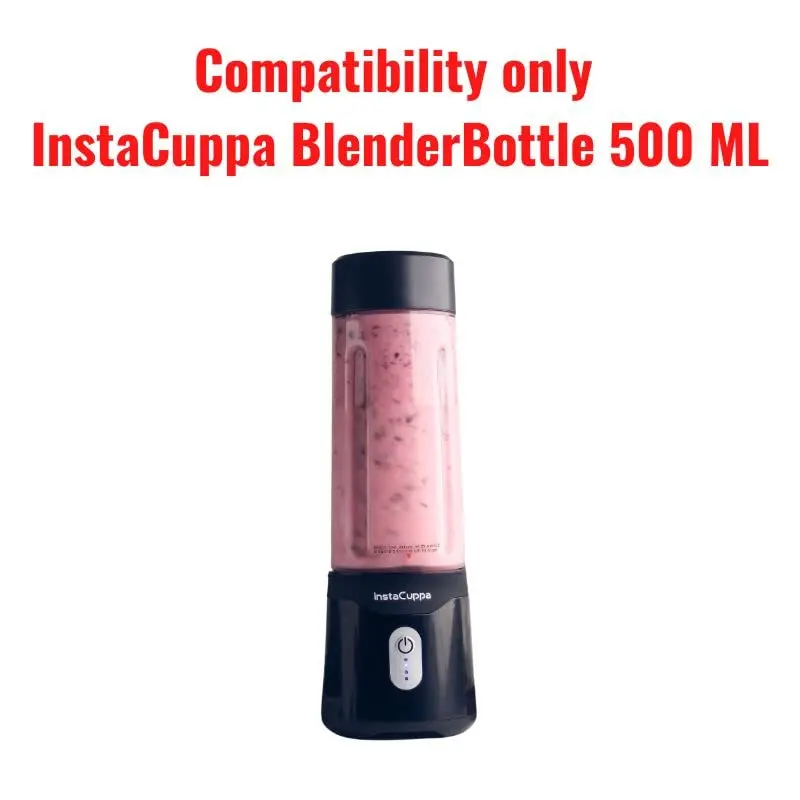 InstaCuppa Blender Bottle V2 500 ML Carafe and Spare Lid only (not included machine part)