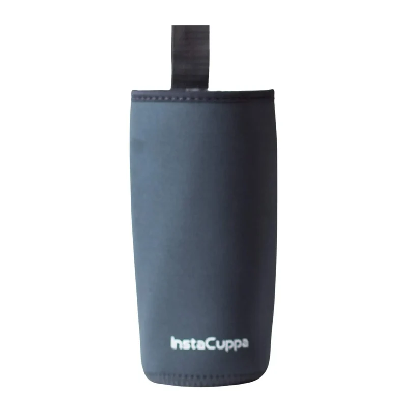 InstaCuppa Neoprene Silicone Sleeve Add on for Glass Bottle 650 ML/1000 ML