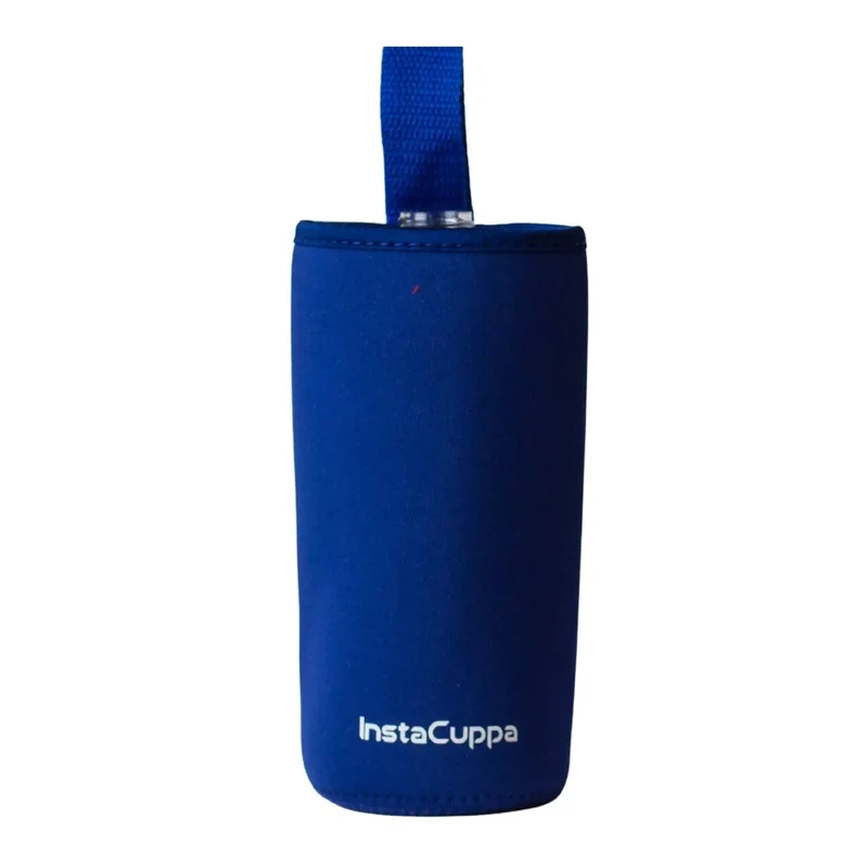 InstaCuppa Neoprene Silicone Sleeve Add on for Glass Bottle 650 ML/1000 ML