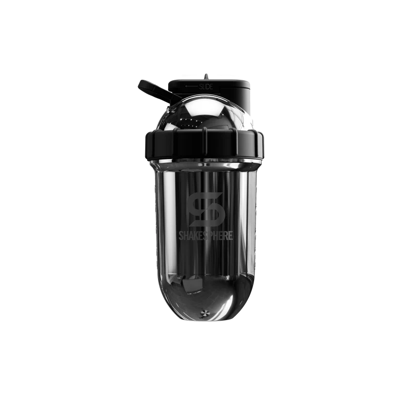 Protein shaker bottle 24.6 Fl Oz Double Wall Steel Mirrored Silver