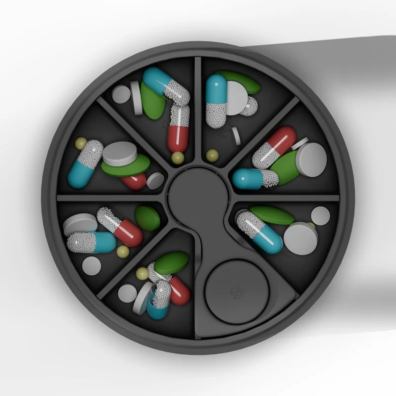 Magnetic Pill Storage 1 SINGLE UNIT PACK