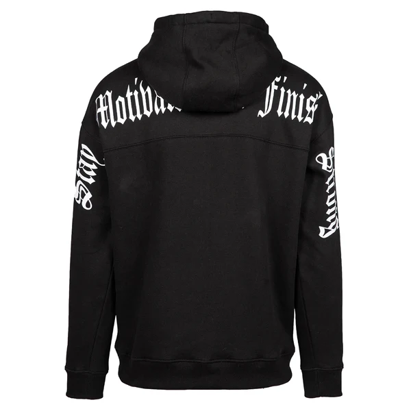 Gorilla Wear UTAH ZIPPED HOODIE, Black