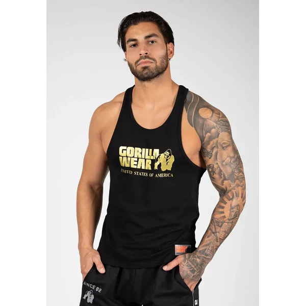 Gorilla Wear CLASSIC TANK TOP, Gold