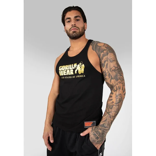 Gorilla Wear CLASSIC TANK TOP, Gold