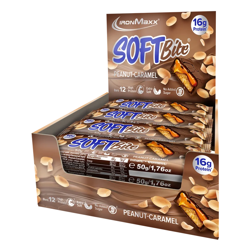 Softbite (12x50g) - Peanut Caramel