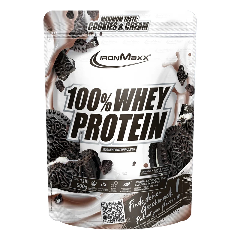 100% Whey Protein (500g) - Cookies & Cream