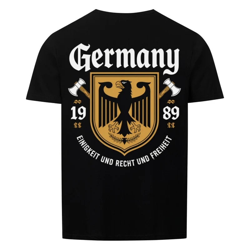 Germany - Basic Shirt Unisex Backprint