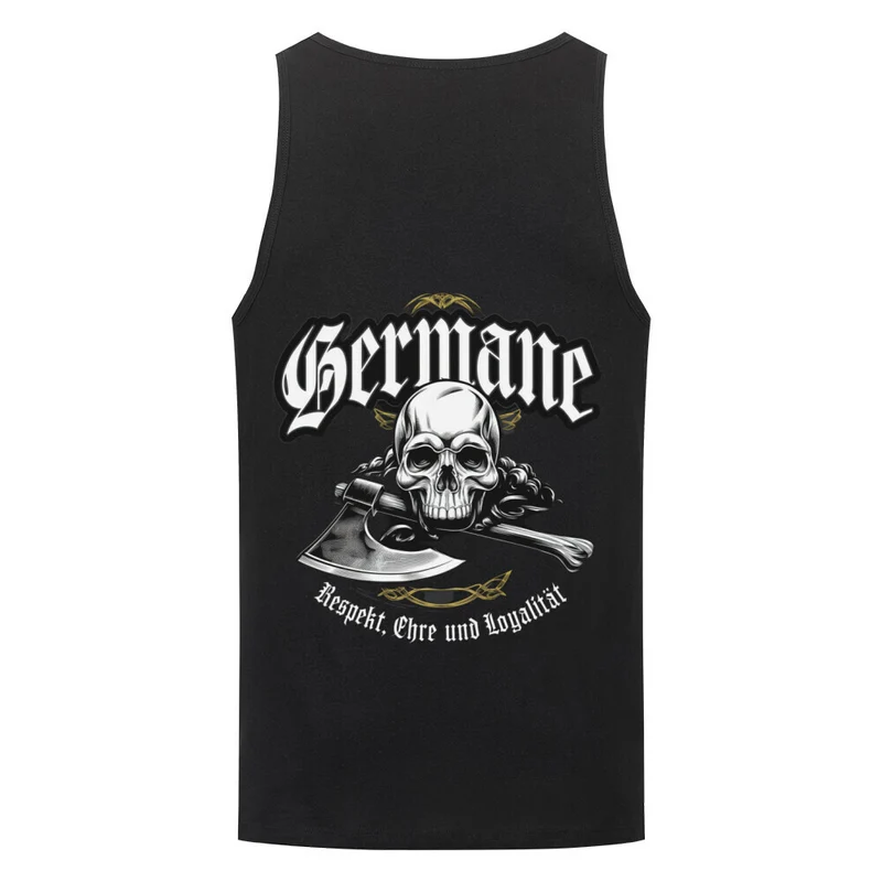 Germane - Tanktop Unisex Backprint