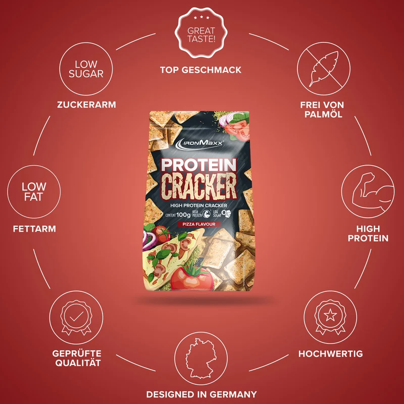 Protein Cracker (100g) - Pizza