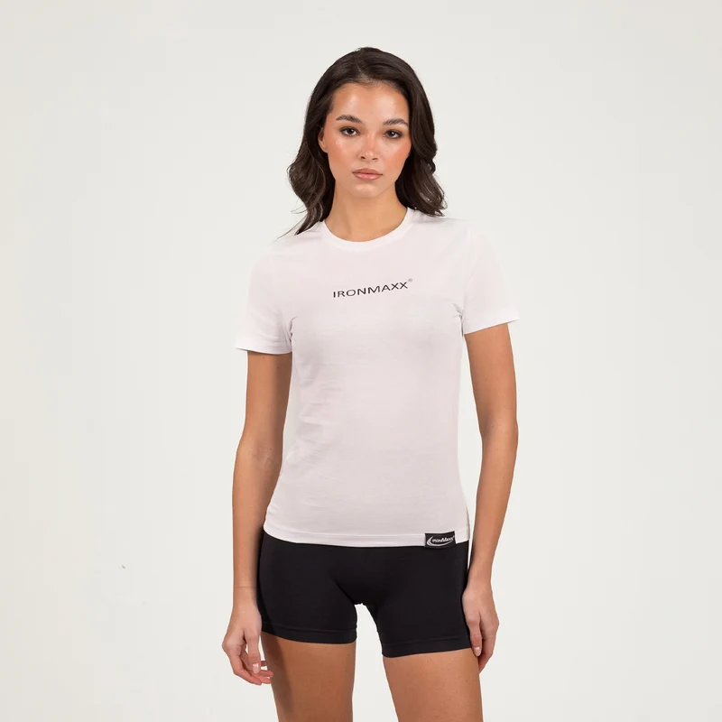 T-Shirt Damen Weiß - Damen XS