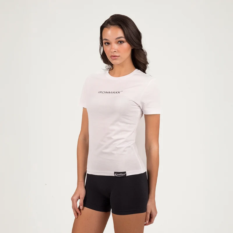 T-Shirt Damen Weiß - Damen XS