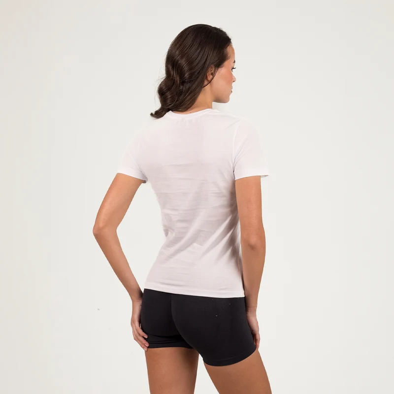 T-Shirt Damen Weiß - Damen XS