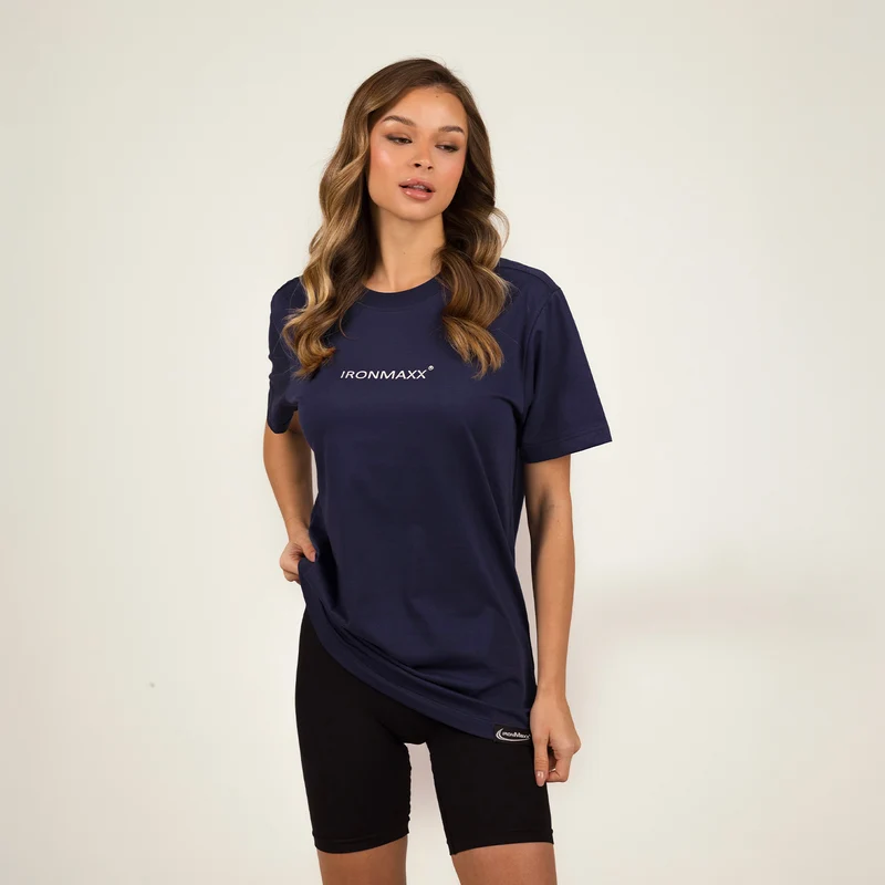 T-Shirt Damen Dunkelblau - Damen S