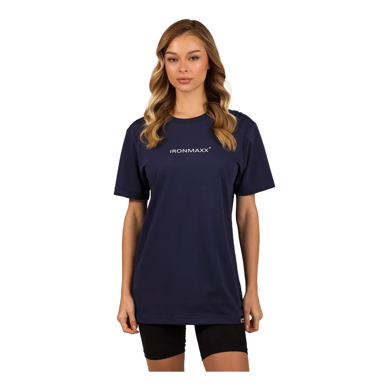 T-Shirt Damen Dunkelblau - Damen L