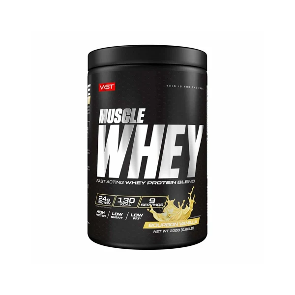 Vast MUSCLE WHEY, 300 g Dose