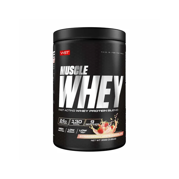 Vast MUSCLE WHEY, 300 g Dose