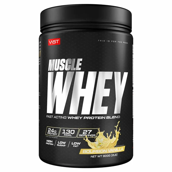 Vast MUSCLE WHEY, 900 g Dose