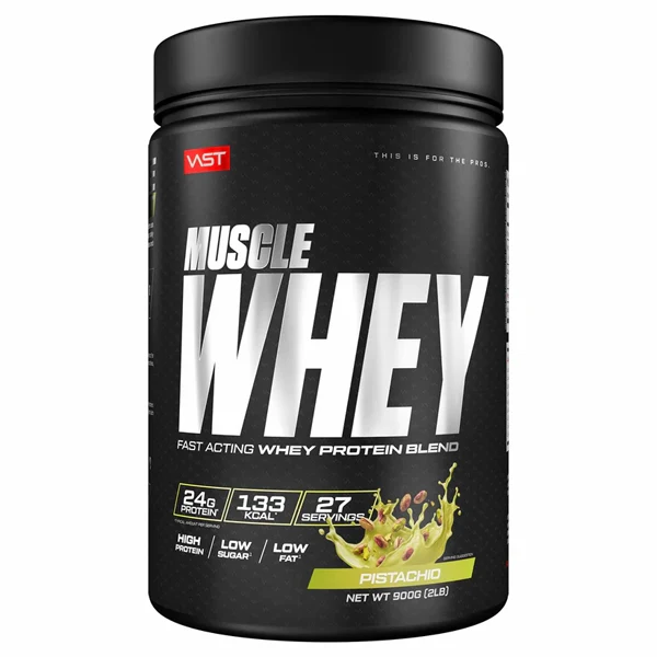 Vast MUSCLE WHEY, 900 g Dose