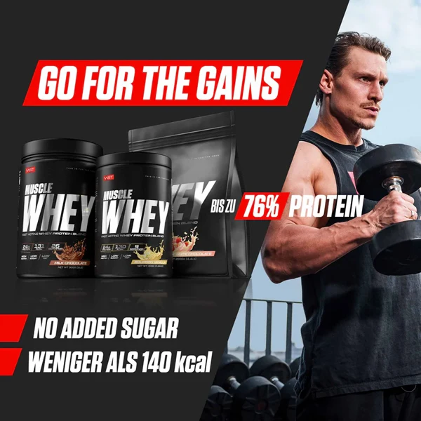 Vast MUSCLE WHEY, 900 g Dose