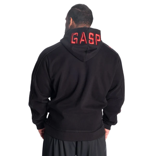 GASP PRO GASP HOOD, Black/Red