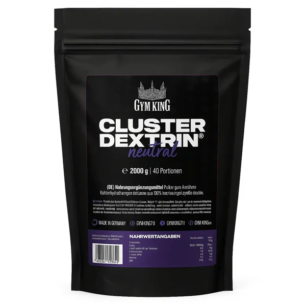 Gym King CLUSTER DEXTRIN®, 2000 g Beutel