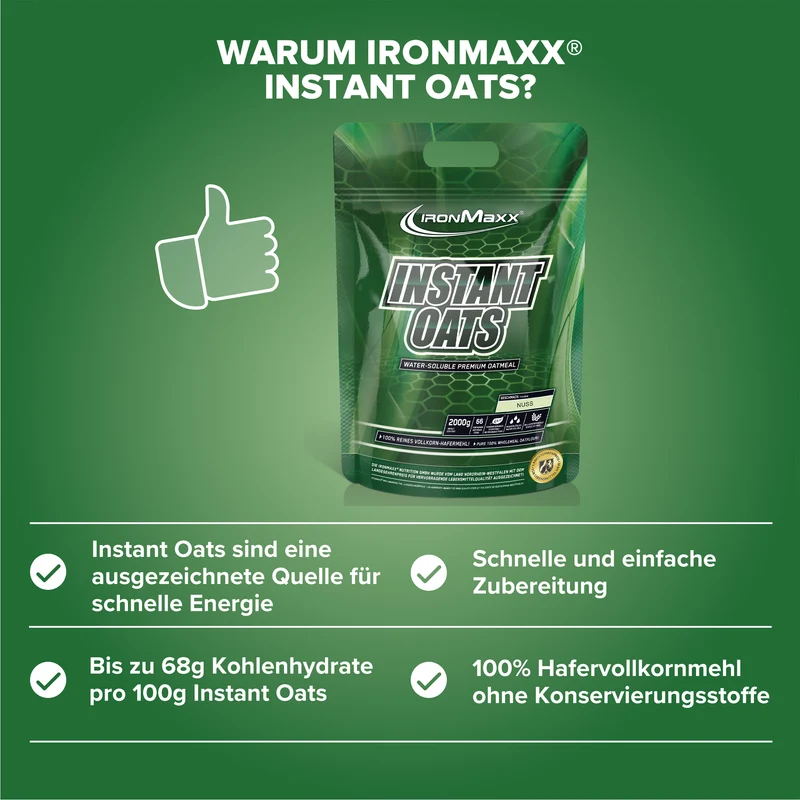 Instant Oats (2000g) - Nuss