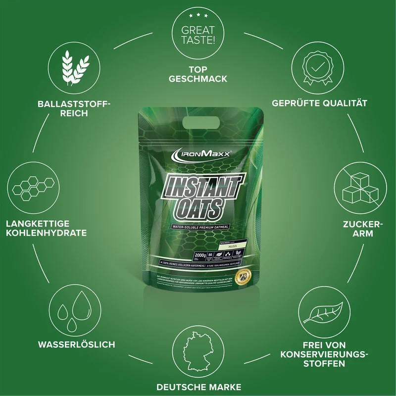 Instant Oats (2000g) - Nuss