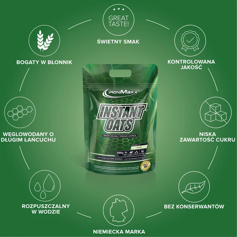 Instant Oats (2000g) - Nuss