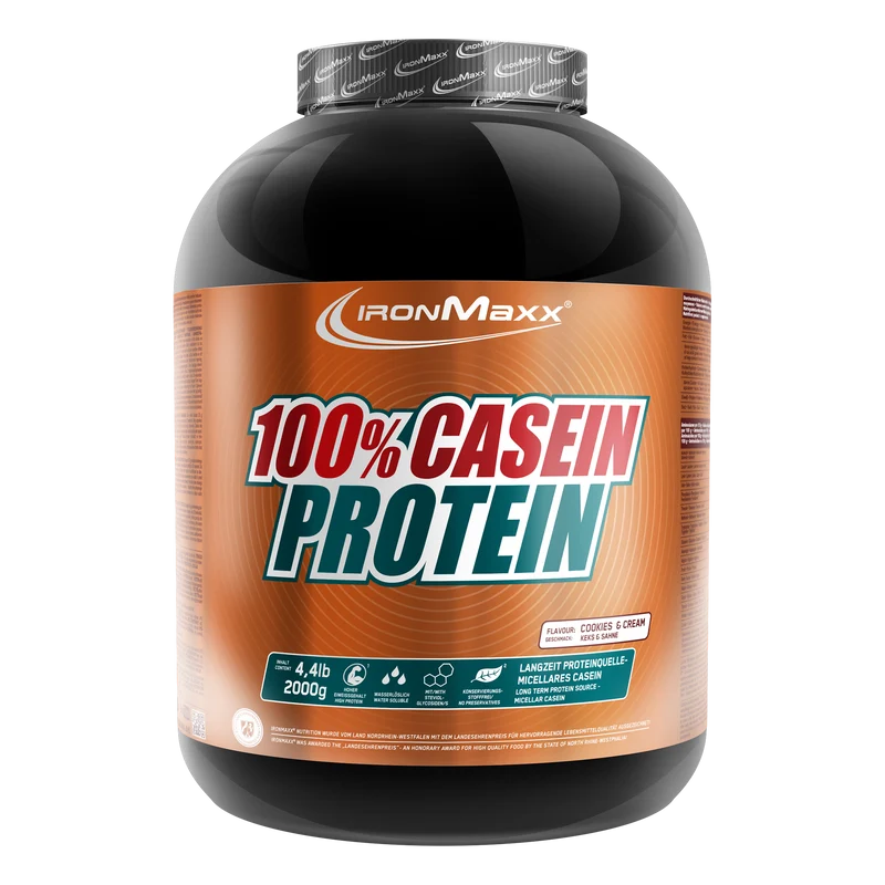 100% Casein Protein (2000g) - Cookies & Cream
