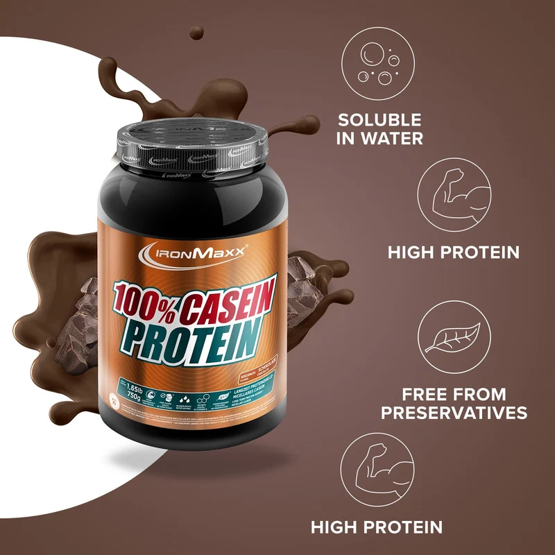 100% Casein Protein (750g) - Schokolade
