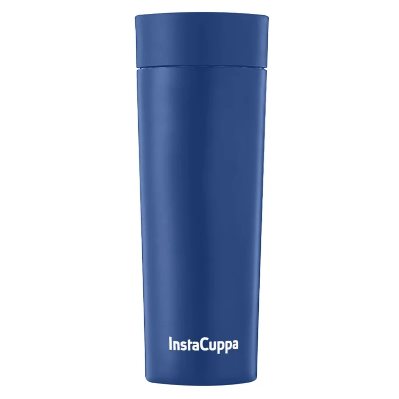 InstaCuppa Thermos Travel Mug for Coffee, Tea - Double Walled Steel Flask, Vacuum Insulated, Leak Proof, Premium Matte Finish