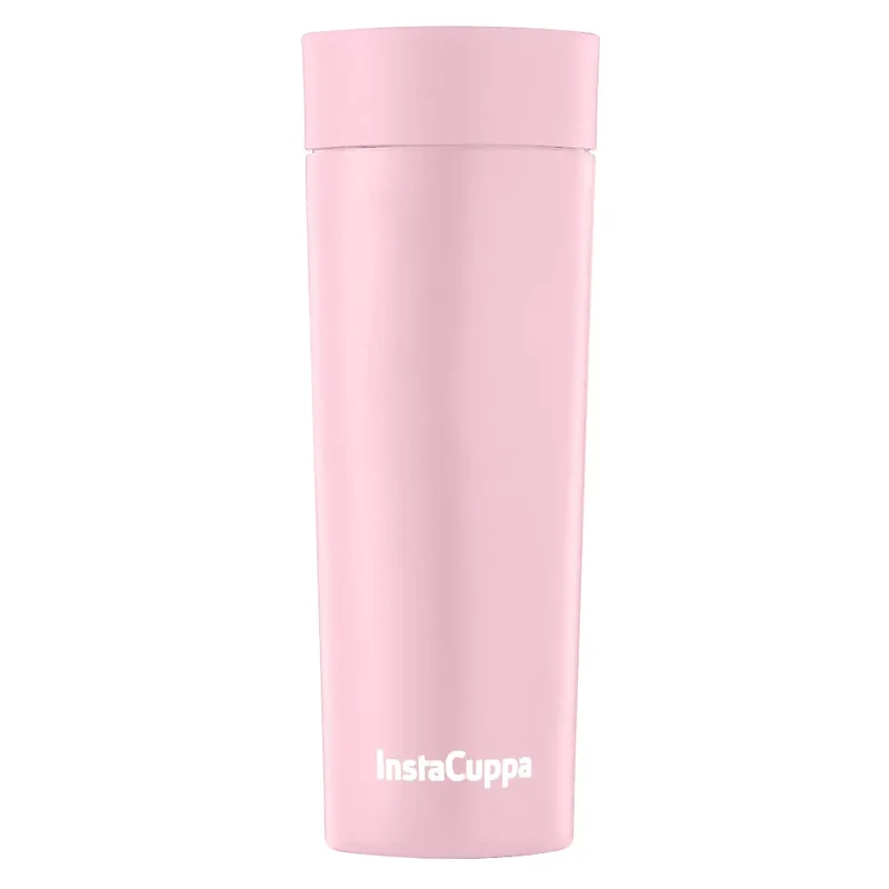 InstaCuppa Thermos Travel Mug for Coffee, Tea - Double Walled Steel Flask, Vacuum Insulated, Leak Proof, Premium Matte Finish