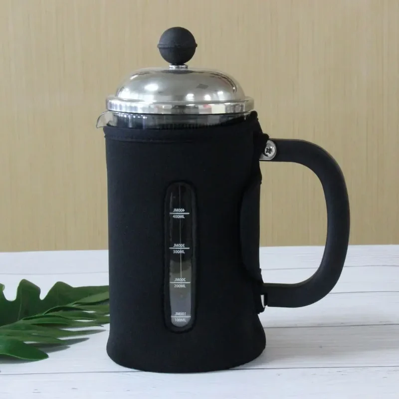 InstaCuppa French Press Neoprene Sleeve Add On for Protection & Insulation, Compatible with Any 600 ML Coffee Press Model
